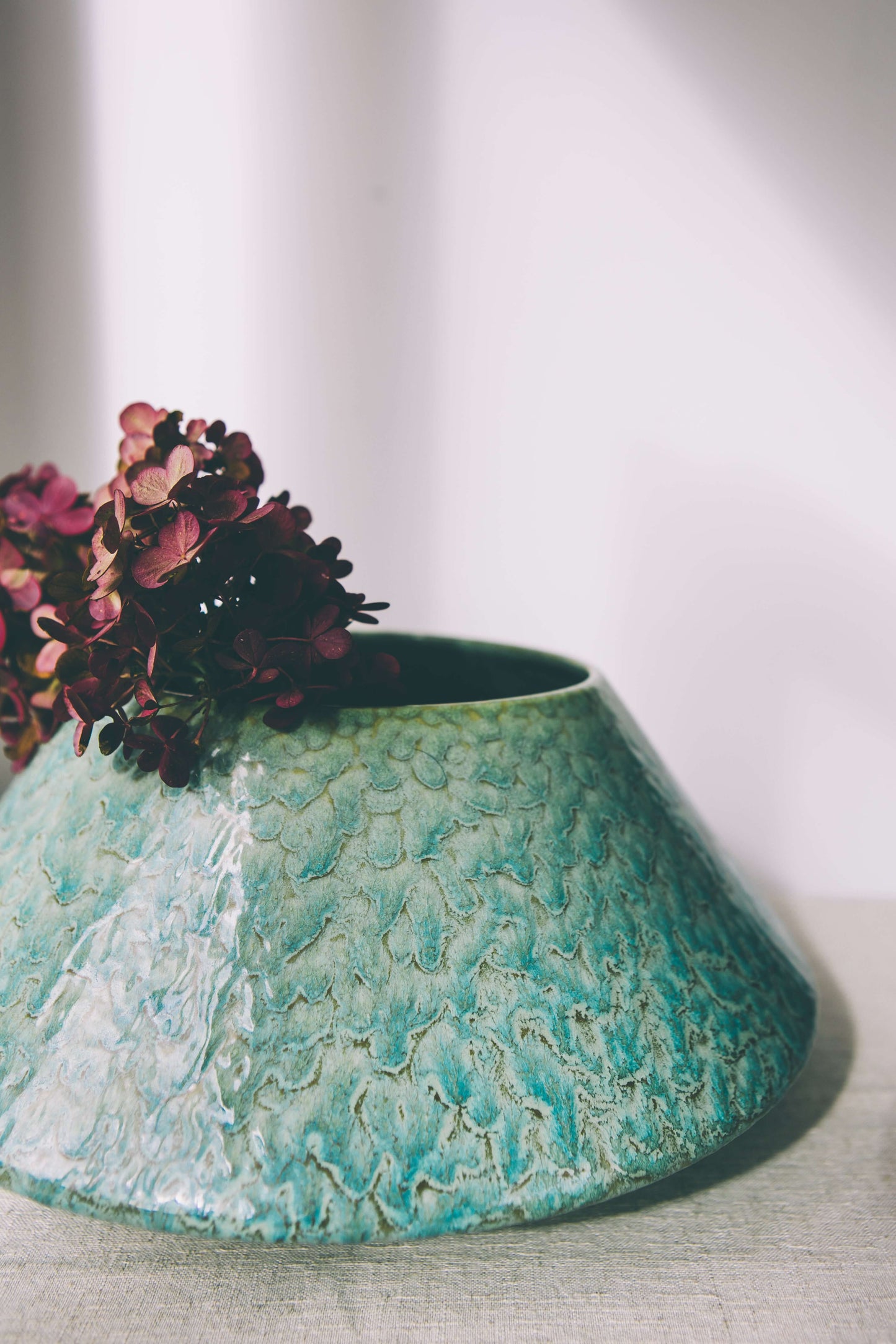 Turquoise vase