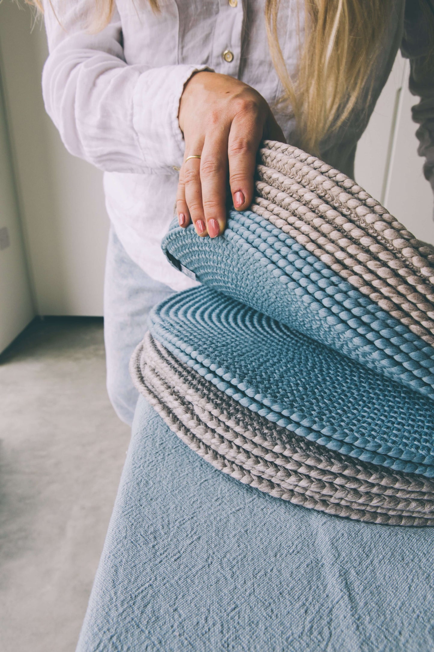 Woven table placemats
