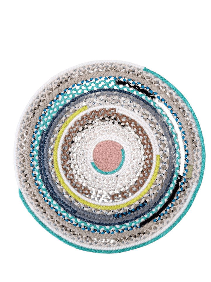 Natural fibre placemats