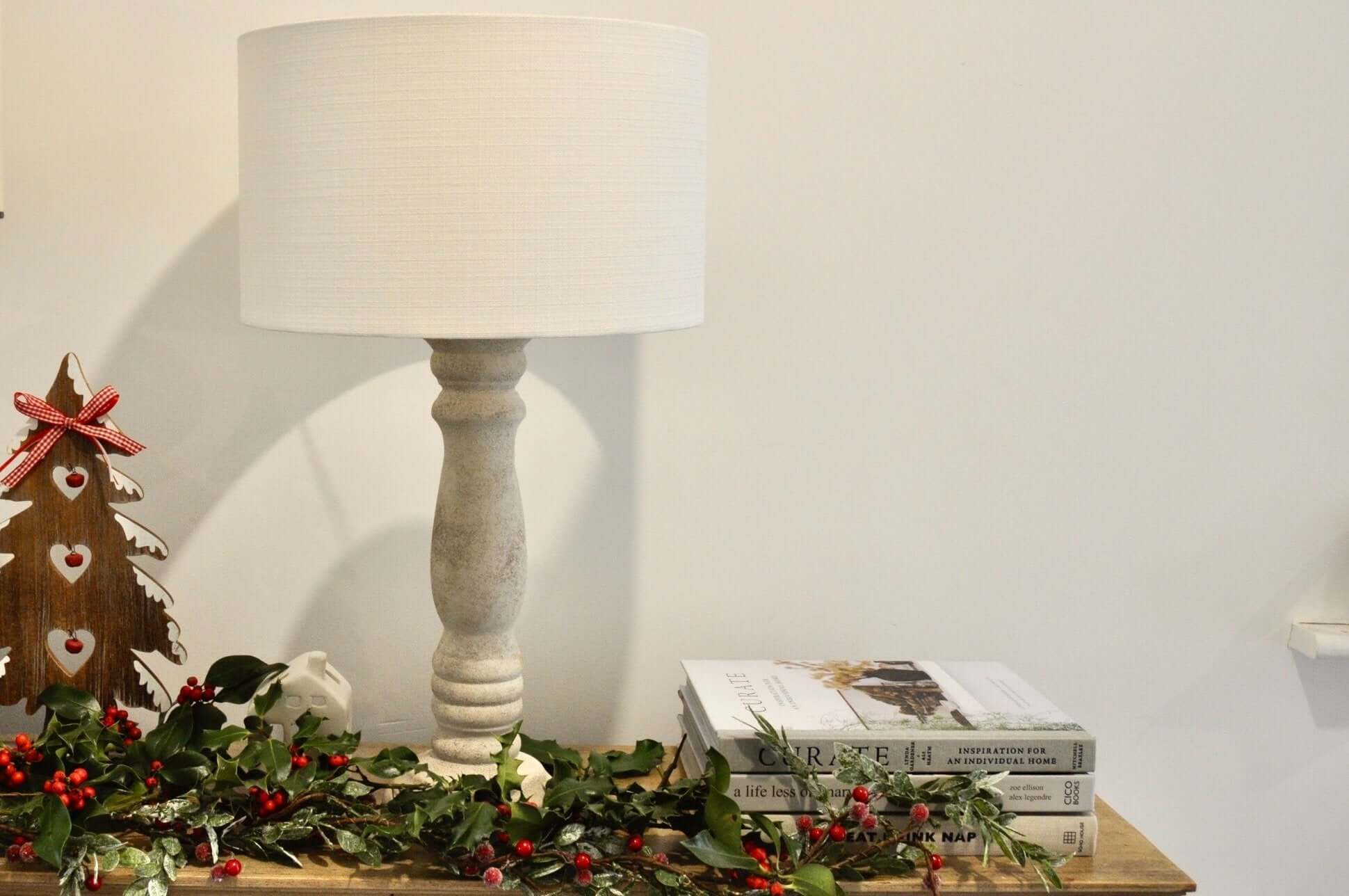 Candlestick table lamp