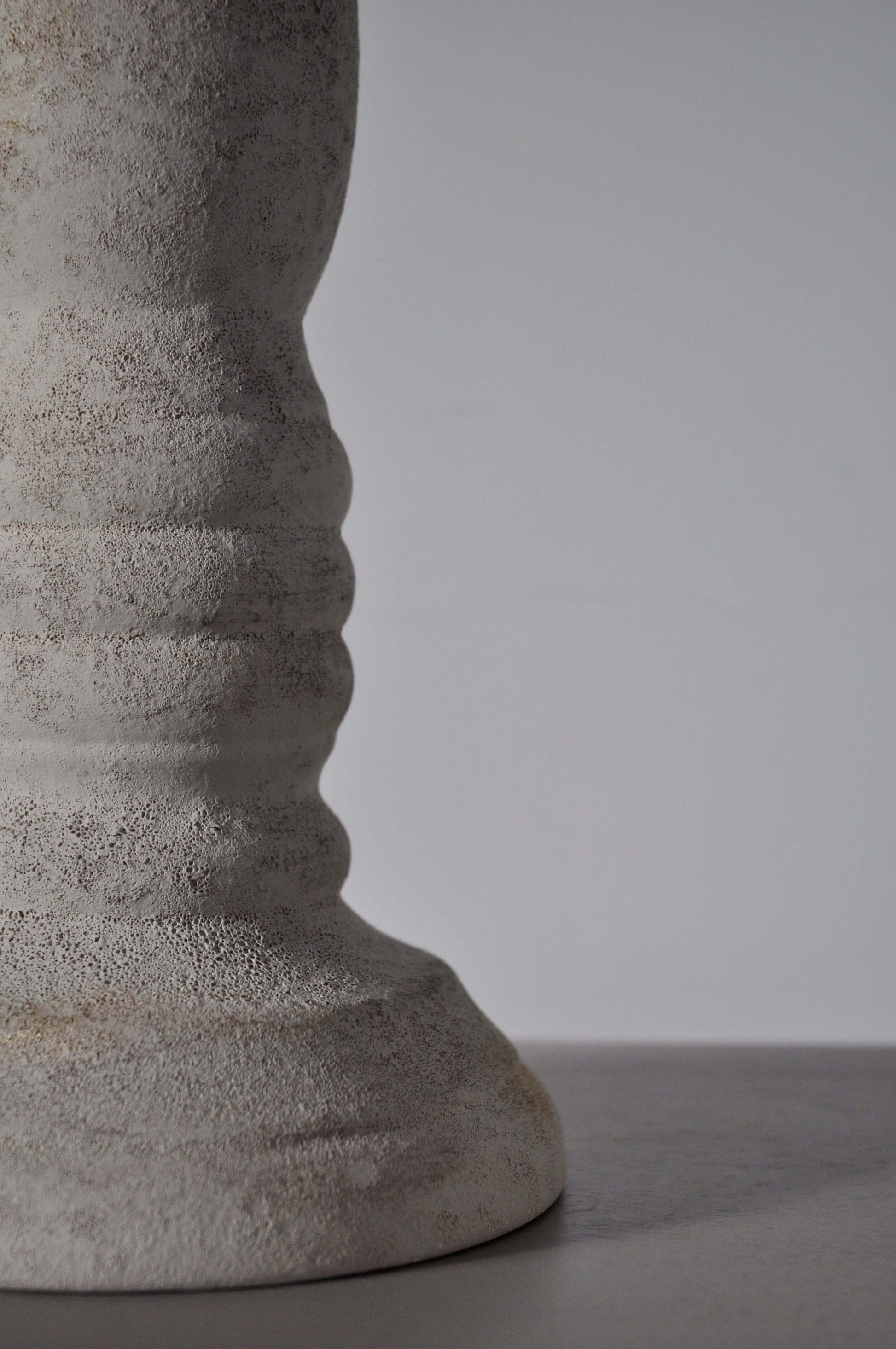 Candlestick lamp base