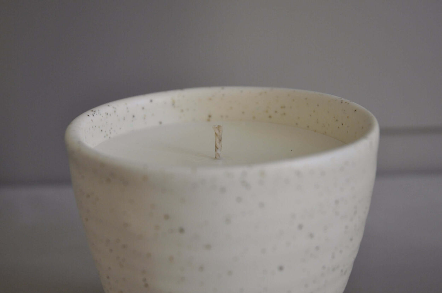 Reusable ceramic candle cup