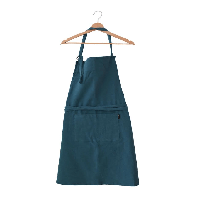Teal apron