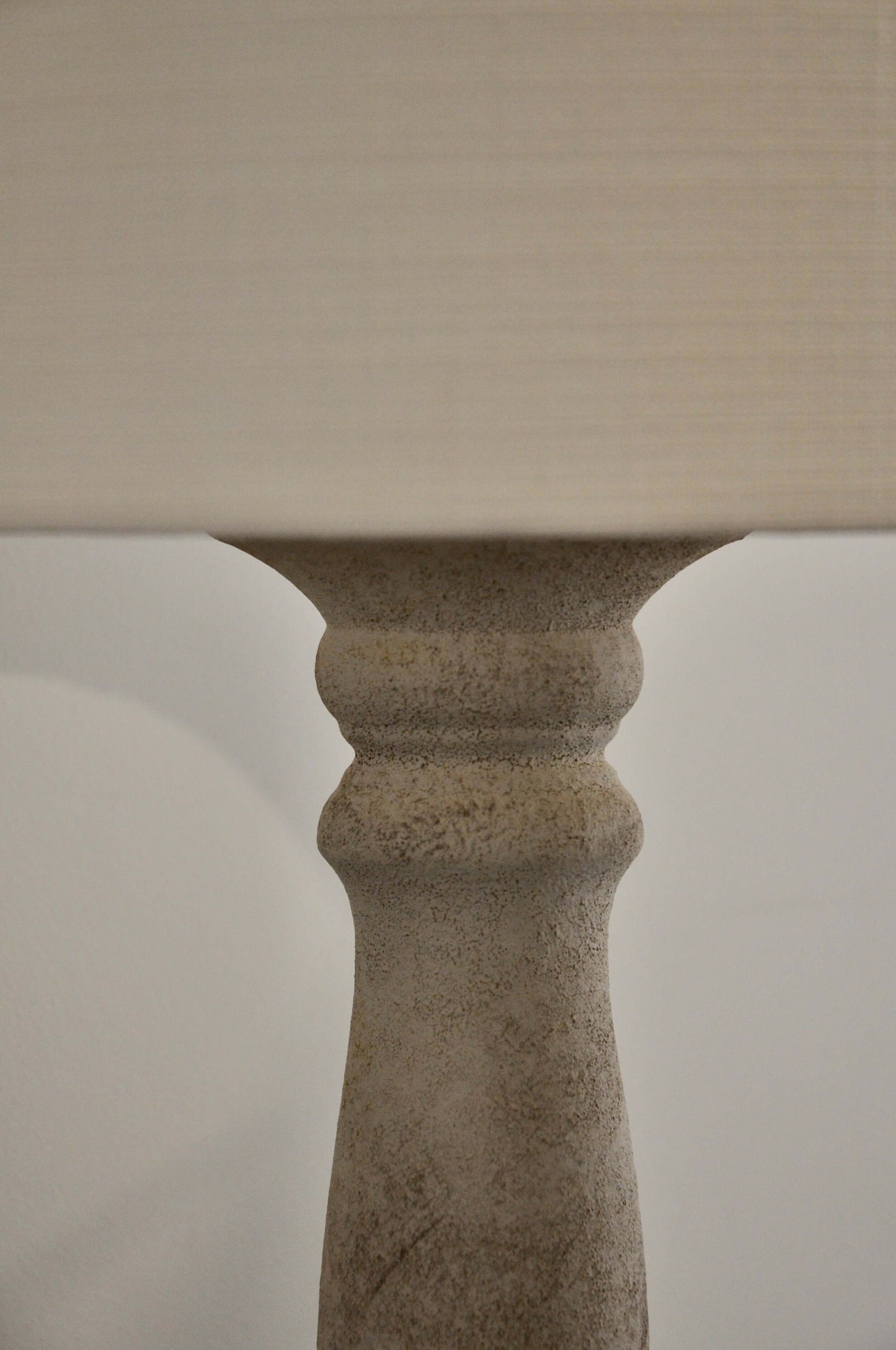 Rustic pillar lamp