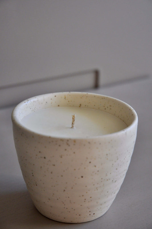 Lemongrass and coriander candle