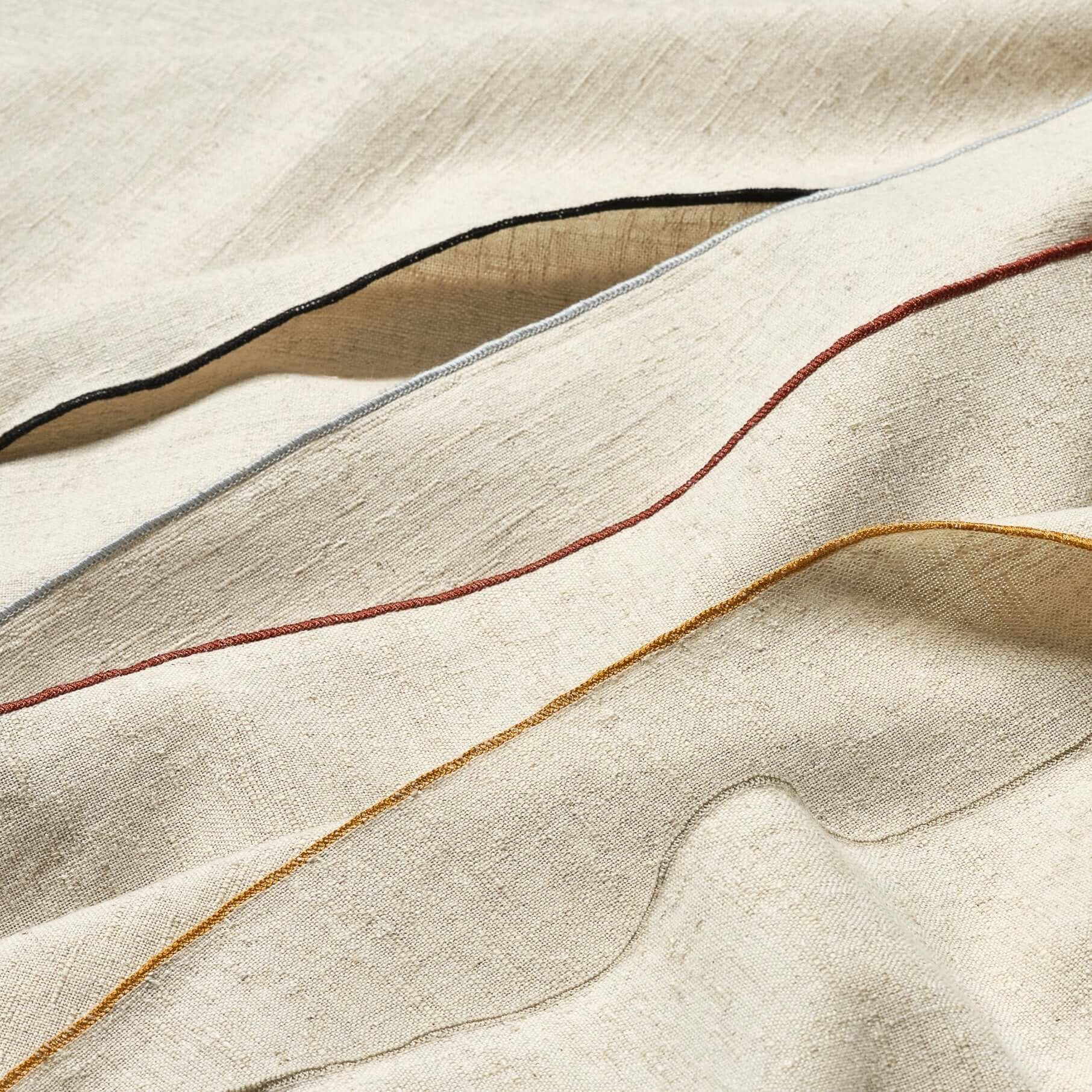 Linen cotton blend tablecloth