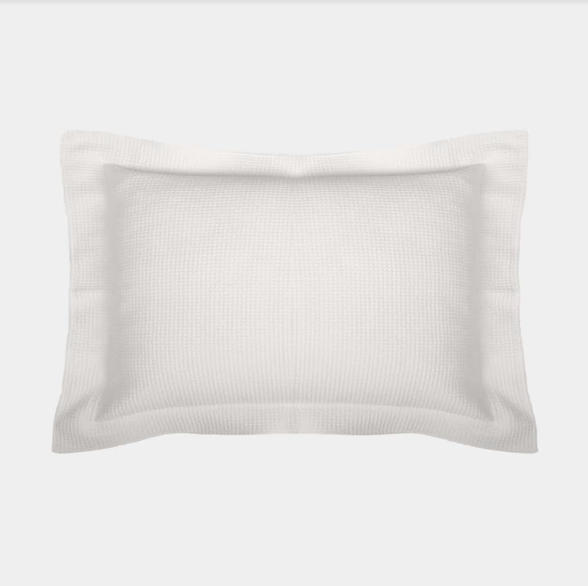 Waffle Pillowcase White